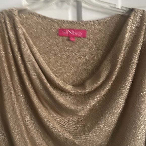 Gold Slip Dress - Picture 4 of 5